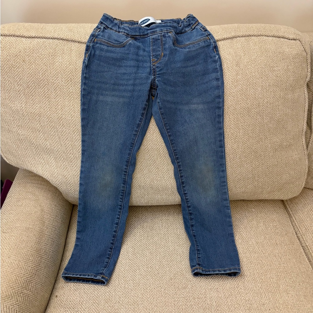 Old Navy Girls Blue Stretch Slim Jeans